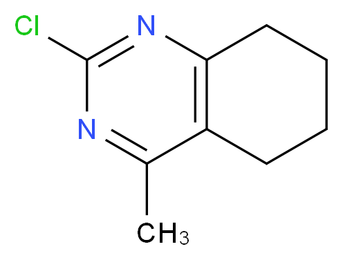 2-chloro-4-methyl-5,6,7,8-tetrahydroquinazoline_分子结构_CAS_83939-60-0