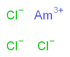 americium(3+) ion trichloride_分子结构_CAS_13464-46-5