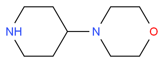 4-吗啉哌啶_分子结构_CAS_53617-35-9)