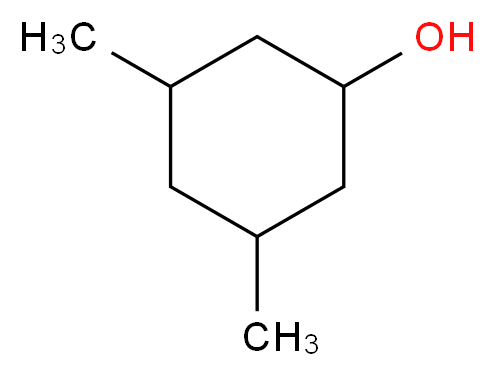 3,5-dimethylcyclohexan-1-ol_分子结构_CAS_5441-52-1