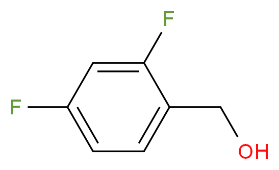 2,4-Difluorobenzyl Alcohol 2,4-Difluoro-1-(Hydroxymethyl)Benzene_分子结构_CAS_)