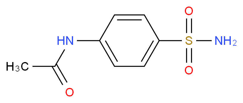 N-(4-sulfamoylphenyl)acetamide_分子结构_CAS_121-61-9)