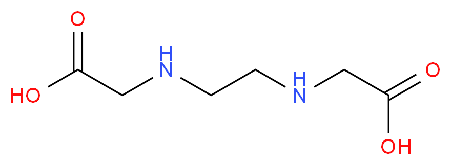 ETHYLENEDIAMINE-N,N'-DIACETIC ACID_分子结构_CAS_5657-17-0)