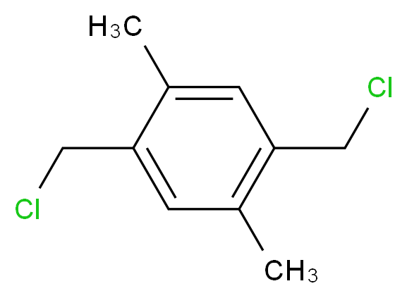 2,5-双(氯甲基)-对-二甲苯_分子结构_CAS_6298-72-2)