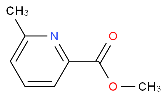 methyl 6-methylpyridine-2-carboxylate_分子结构_CAS_13602-11-4