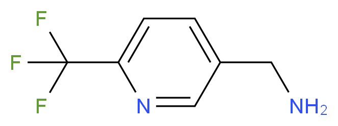 3-Aminomethyl-6-(trifluoromethyl)pyridine_分子结构_CAS_387350-39-2)