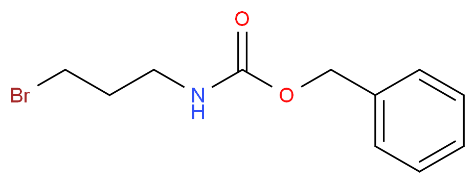 BENZYL 3-BROMOPROPYLCARBAMATE_分子结构_CAS_39945-54-5)