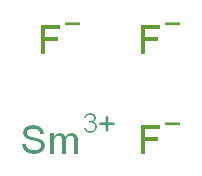 samarium(3+) ion trifluoride_分子结构_CAS_13765-24-7