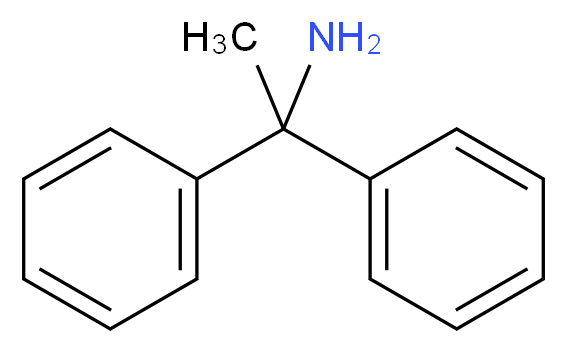 1,1-diphenylethan-1-amine_分子结构_CAS_)