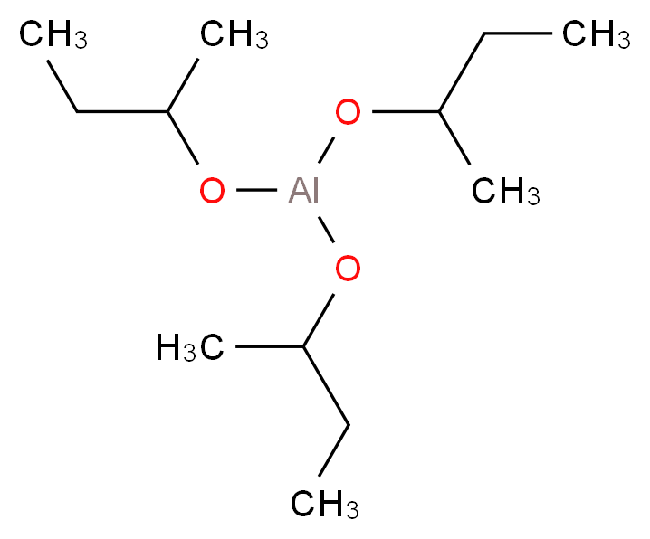 三仲丁氧基铝_分子结构_CAS_2269-22-9)