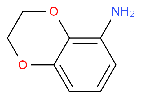 5-Amino-2,3-dihydro-1,4-benzodioxine_分子结构_CAS_16081-45-1)