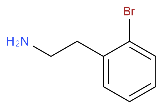 2-溴苯乙胺_分子结构_CAS_65185-58-2)