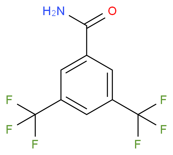 3,5-Bis(trifluoromethyl)benzamide 97%_分子结构_CAS_22227-26-5)