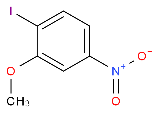 2-Iodo-5-nitroanisole_分子结构_CAS_5458-84-4)