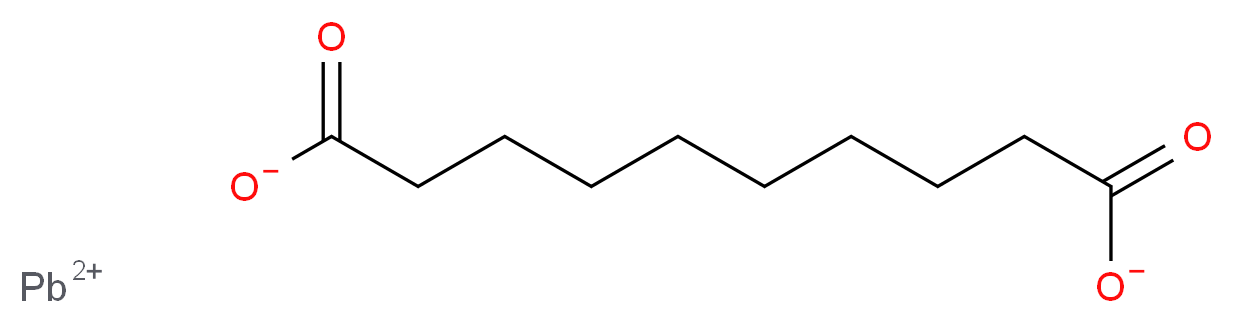 $l^{2}-lead(2+) ion decanedioate_分子结构_CAS_29473-77-6