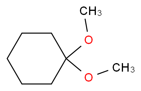1,1-dimethoxycyclohexane_分子结构_CAS_933-40-4