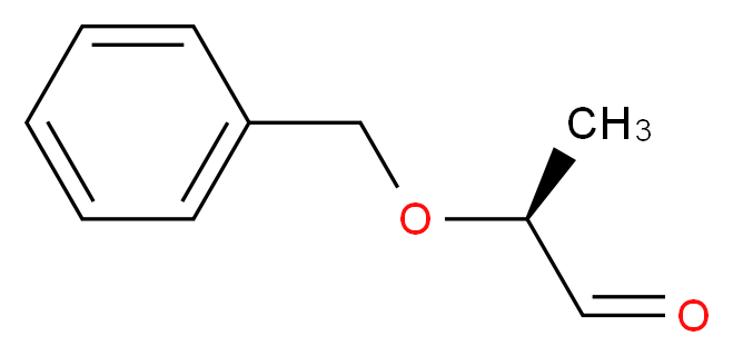 (2S)-2-(benzyloxy)propanal_分子结构_CAS_81445-44-5