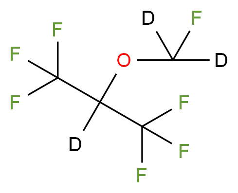 七氟烷-d3_分子结构_CAS_1173021-96-9)