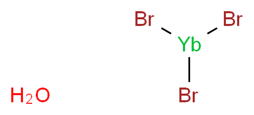 tribromoytterbium hydrate_分子结构_CAS_15163-03-8