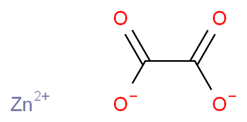 ZINC OXALATE_分子结构_CAS_)