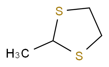 2-methyl-1,3-dithiolane_分子结构_CAS_5616-51-3