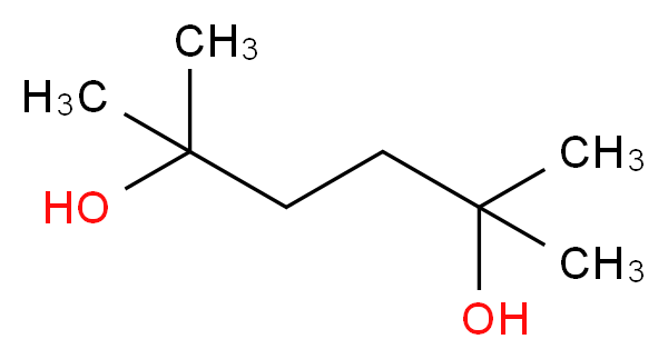 2,5-Dimethylhexane-2,5-diol_分子结构_CAS_110-03-2)