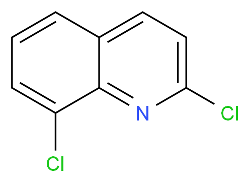 2,8-二氯喹啉_分子结构_CAS_4470-83-1)