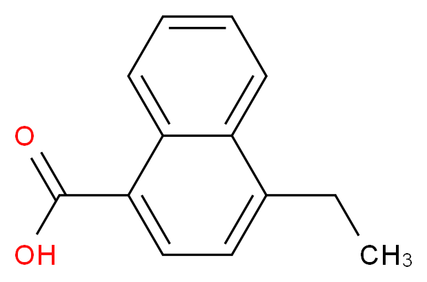 4-Ethyl-1-naphthoic Acid_分子结构_CAS_91902-58-8)