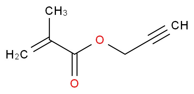 甲基丙烯酸炔丙基酯_分子结构_CAS_13861-22-8)