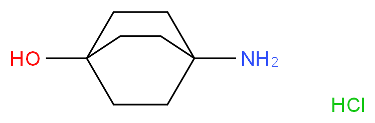 4-aminobicyclo[2.2.2]octan-1-ol hydrochloride_分子结构_CAS_1403864-74-3