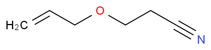 3-(prop-2-en-1-yloxy)propanenitrile_分子结构_CAS_3088-44-6