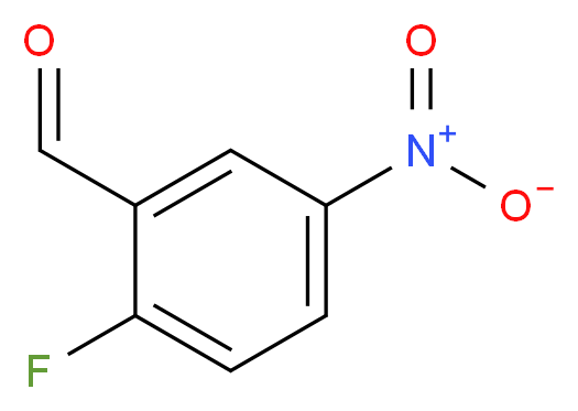 2-Fluoro-5-nitrobenzaldehyde_分子结构_CAS_27996-87-8)