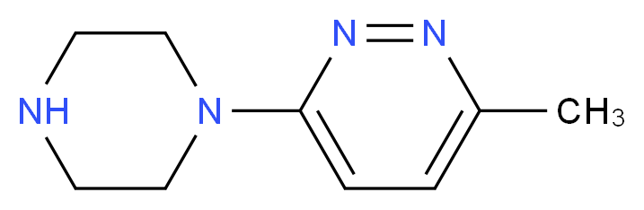 3-methyl-6-piperazin-1-ylpyridazine_分子结构_CAS_219635-87-7)
