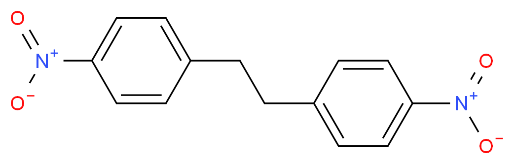 1-nitro-4-[2-(4-nitrophenyl)ethyl]benzene_分子结构_CAS_736-30-1