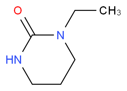 1-ethyl-1,3-diazinan-2-one_分子结构_CAS_66639-75-6
