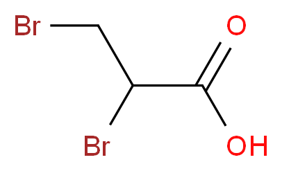 &alpha;,&beta;-DIBROMOPROPIONIC ACID_分子结构_CAS_600-05-5)