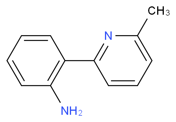 2-(6-methylpyridin-2-yl)aniline_分子结构_CAS_305811-31-8