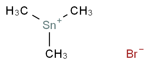 trimethylstannylium bromide_分子结构_CAS_1066-44-0