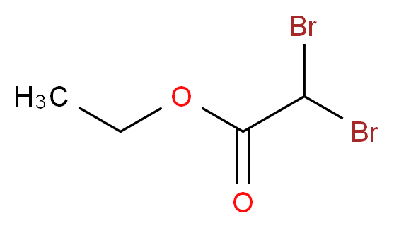 二溴乙酸乙酯_分子结构_CAS_617-33-4)