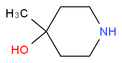 4-Methylpiperidin-4-ol_分子结构_CAS_3970-68-1)