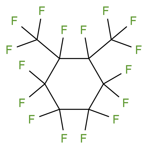 Perfluoro(1,2-dimethylcyclohexane) 70%_分子结构_CAS_306-98-9)