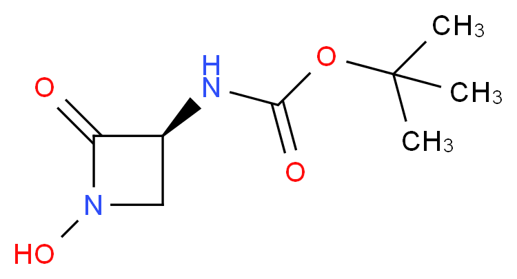 (S)-3-(N-Boc-amino)-1-hydroxy-2-azetidinone_分子结构_CAS_71405-01-1)