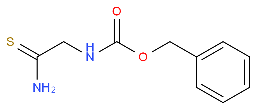 N-Benzyloxycarbonylglycine thioamide_分子结构_CAS_49548-40-5)