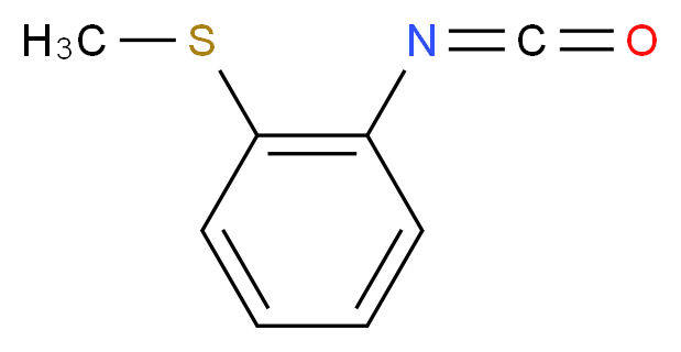 1-isocyanato-2-(methylsulfanyl)benzene_分子结构_CAS_52260-30-7