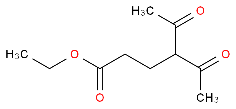 4-乙酰基-5-氧己酸乙酯_分子结构_CAS_2832-10-2)