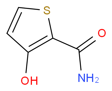 3-Hydroxythiophene-2-carboxamide_分子结构_CAS_57059-24-2)