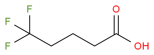 5,5,5-trifluoropentanoic acid_分子结构_CAS_407-62-5