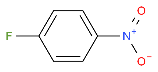 1-fluoro-4-nitrobenzene_分子结构_CAS_)