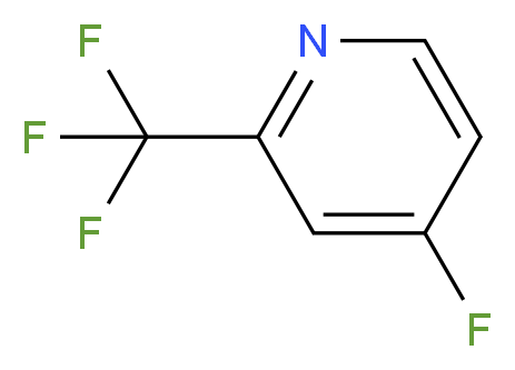4-fluoro-2-(trifluoromethyl)pyridine_分子结构_CAS_850246-04-7