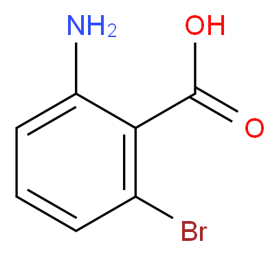 2-氨基-6-溴苯甲酸_分子结构_CAS_20776-48-1)